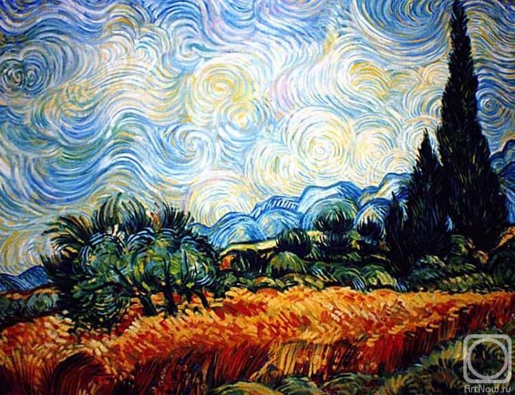 Dokuchaev Igor. Van Gogh Fields