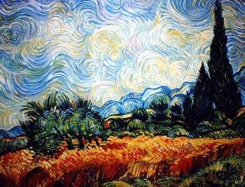 Van Gogh Fields. Dokuchaev Igor