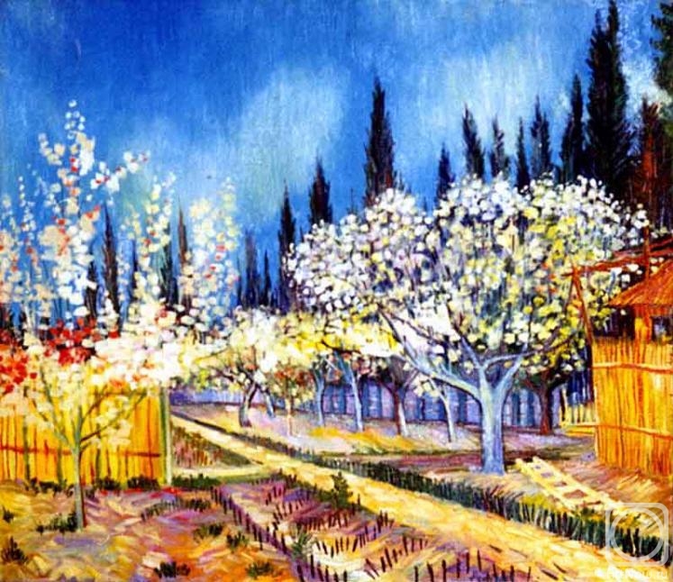 Dokuchaev Igor. Flowering garden