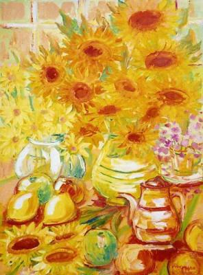 Sunflowers. Dokuchaev Igor