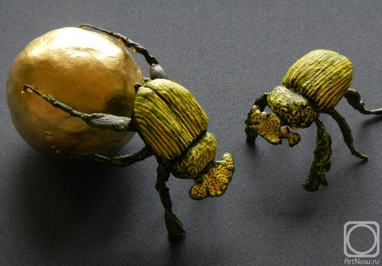 Zelenko Alexander. Dung Beetles and Golden Sphere