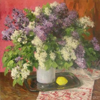 The lilac bouquet. Malykh Evgeny