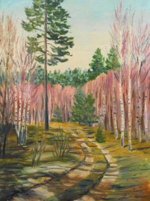The forest path. Krylova Irina
