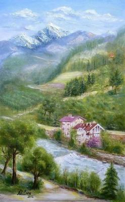 Alpine motif. Lizlova Natalija