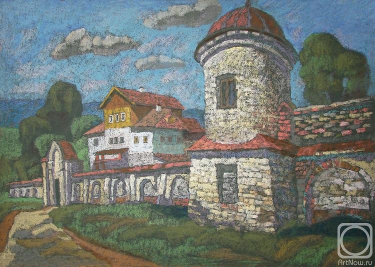 Volfson Pavel. Ancient walls of the monastery