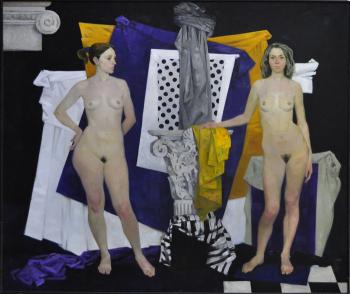 Two models. Kolobova Margarita