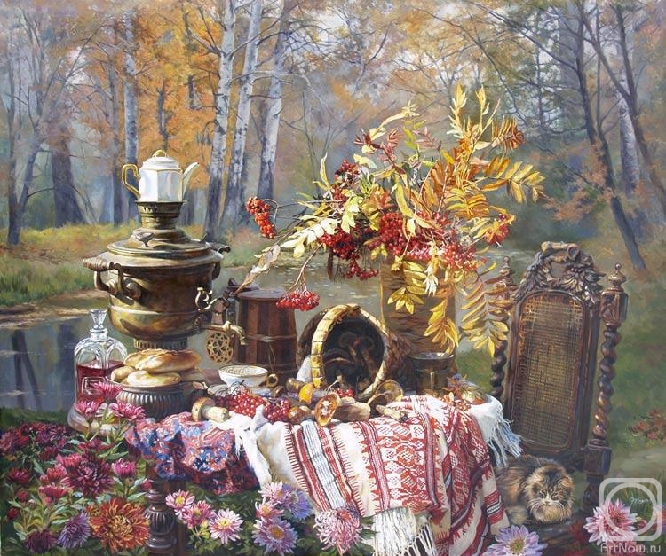 Panov Eduard. Autumn still life