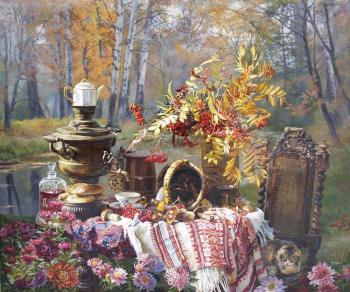 Panov Eduard Parfirevich. Autumn still life