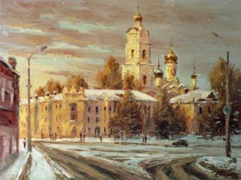 Winter in the city. Erasov Petr