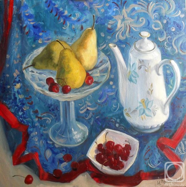 Ponomareva Irina. Pears and cherries
