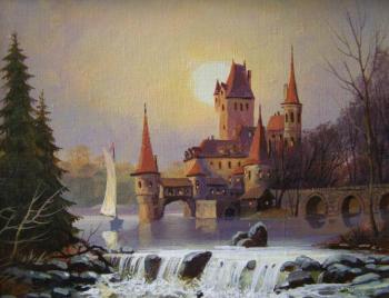 romantic landscape 4. Gerasimov Vladimir