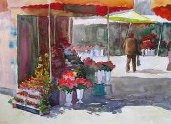 Flower market II. Pohomov Vasilii
