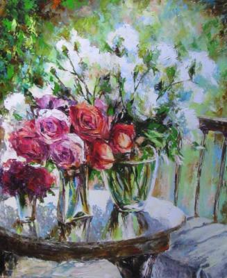 Morning rose. Kruglova Svetlana