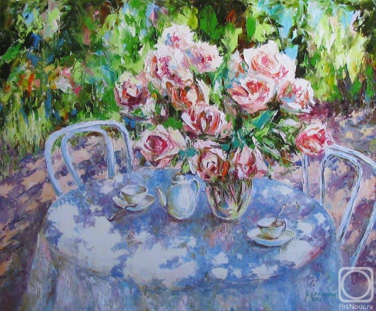 Kruglova Svetlana. Pink tea