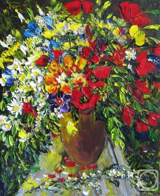 Grebenyuk Yury. Bouquet, 1953 