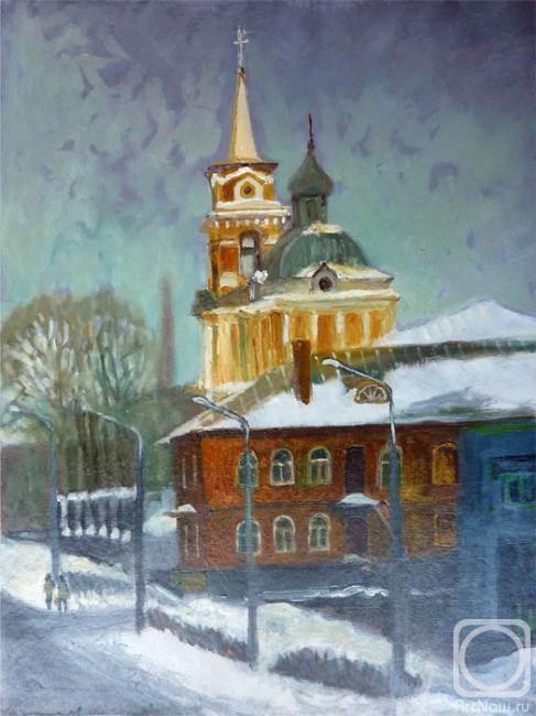 Zibnitskiy Kirill. Musiem of fine Arts,winter