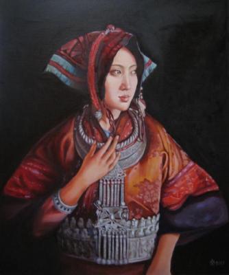 Tibet (Half-Length Portrait). Himich Alla