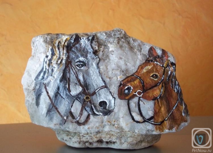 Lambeva Valentina. horses
