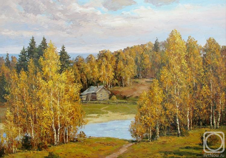 Erasov Petr. Autumn on the Ugra River