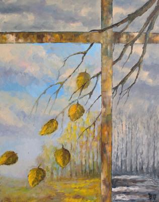 Картина «Ведущая за собой зиму»