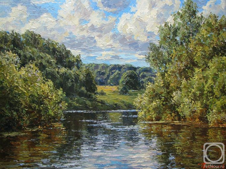 Erasov Petr. Summer on the Ugra River