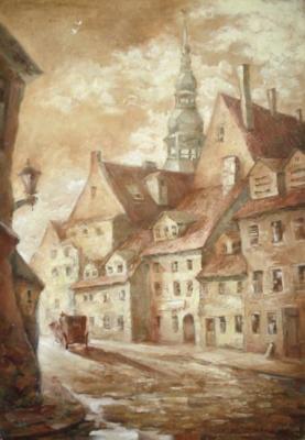 The Old Town. Roslavskaya Irina