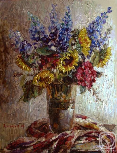 Podgaevskaya Marina. Bright mood (Sunflowers)