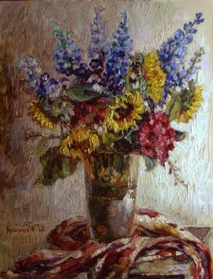 Bright mood (Sunflowers). Podgaevskaya Marina