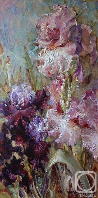 Podgaevskaya Marina. Pink irises