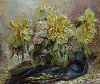 Podgaevskaya Marina . Bouquet of peonies