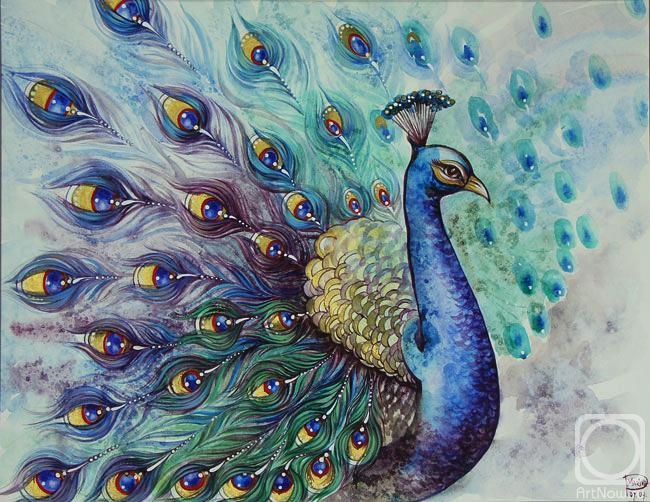 Podgaevskaya Marina. Peacock