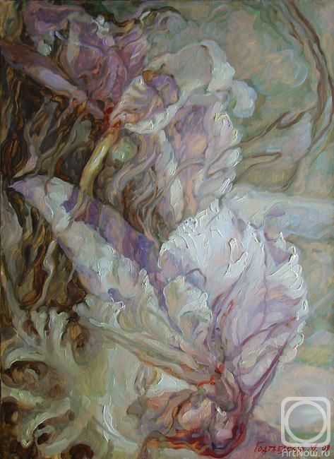 Podgaevskaya Marina. No1 triptych "Music of orchids"