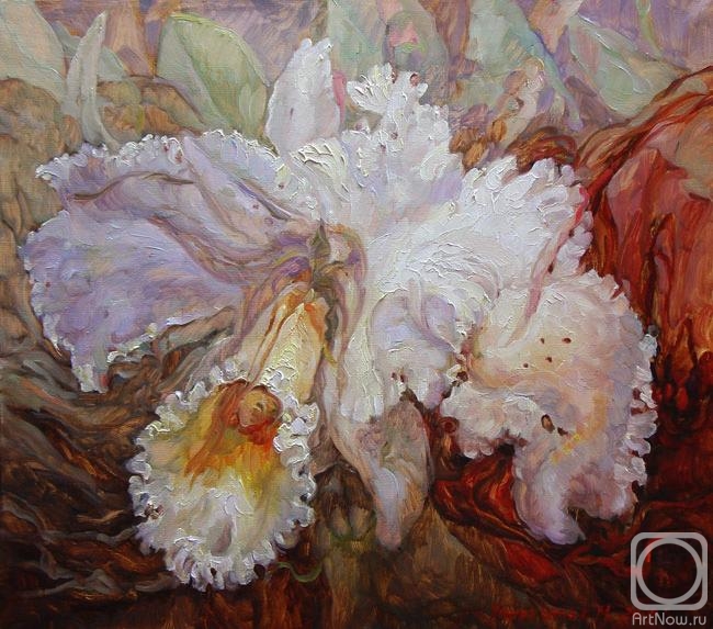 Podgaevskaya Marina. No2 triptych "Music of orchids"