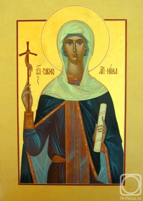 Kutkovoy Victor. Saint Equal-to-the-Apostles Nina