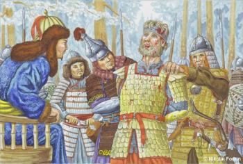 Vasilko, the Russian Prince (The Mongols). Fomin Nikolay