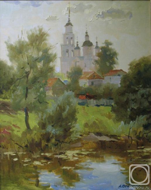 Osipenko Alexander. View of trinity Cathedral