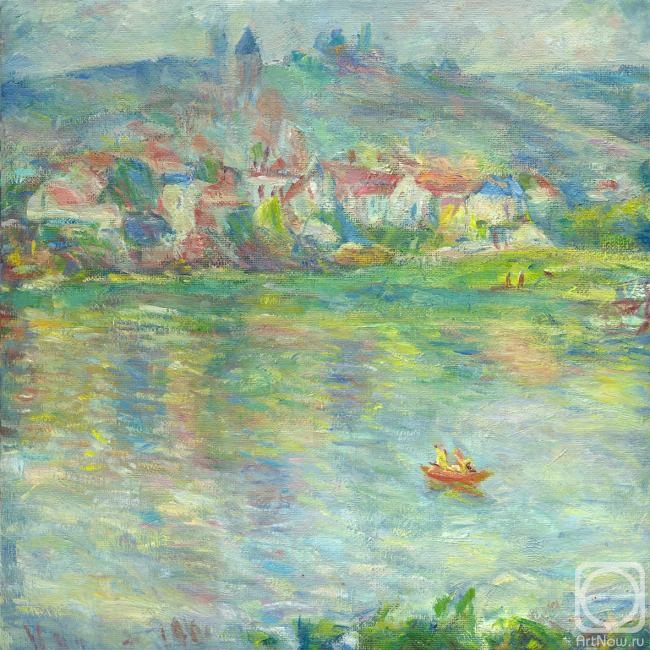 Mishura Vladimir. a copy of Claude Monet 8