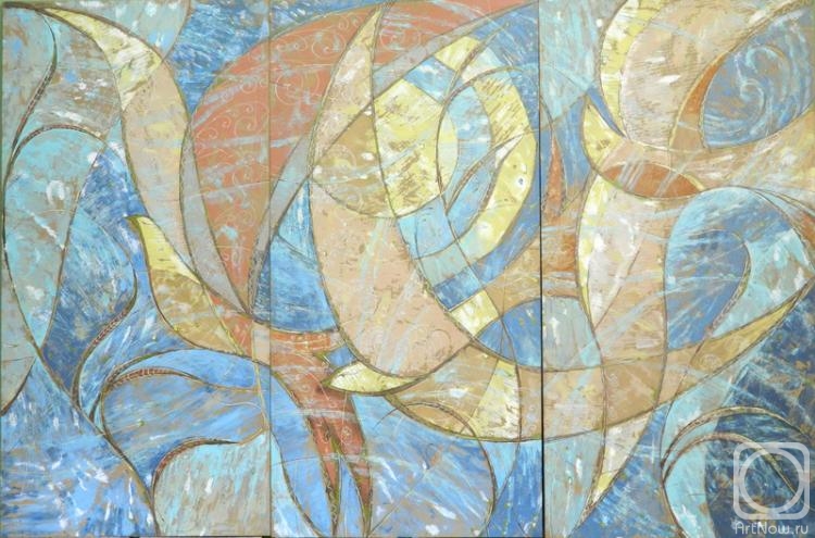 Demyshev Aleksandr. Triptych "Birds"