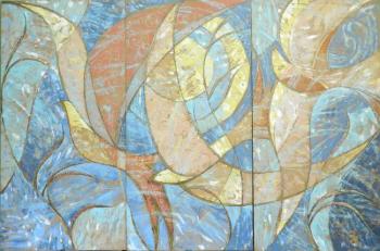 Triptych "Birds". Demyshev Aleksandr