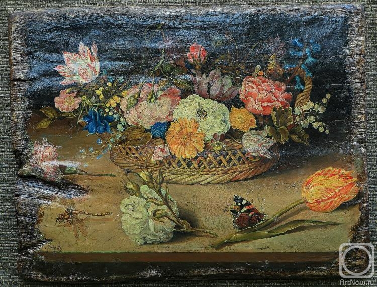 Sergeev Sergey. Boschart Ambrosius. Floral still life