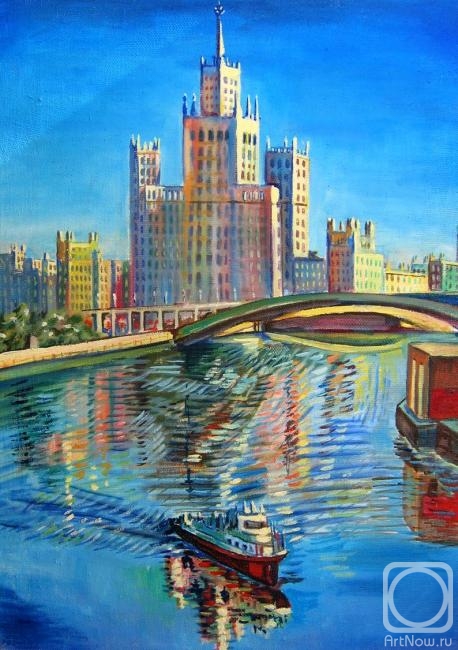 Silaeva Nina. Moscow. Kotelnicheskaya