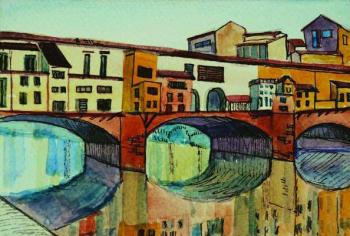 Ponte Vecchio Bridge. Zimina Maria
