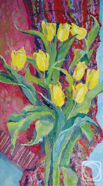 Zimina Maria. Yellow tulips