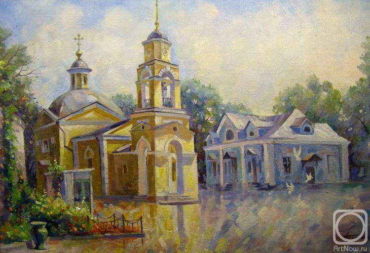 Gerasimov Vladimir. Church of the Saints-Bessrebreniks Cosmas and Damian (Khimki city)