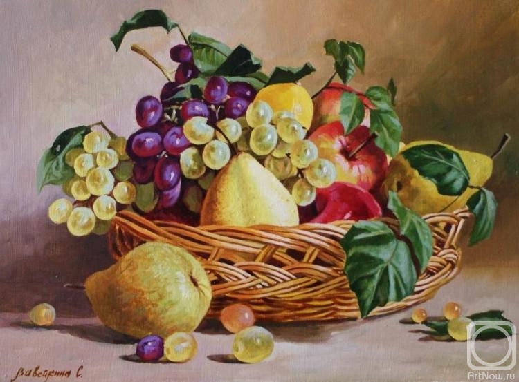 Vaveykina Svetlana. Fruit basket