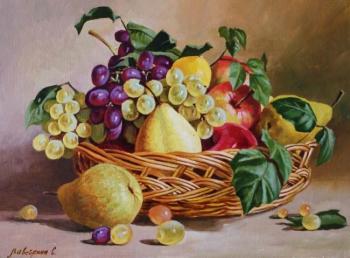Fruit basket. Vaveykina Svetlana
