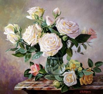 Roses. Awakening. Vaveykina Svetlana