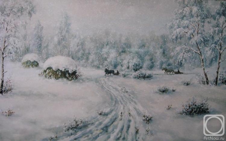 Belyaev Yurij. Snowfall