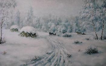 Snowfall. Belyaev Yurij