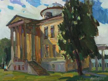 July day in Russian estate
